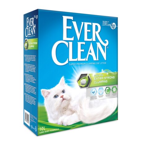 Ever Clean Extra Strong Scented Clumping Άμμος Υγιεινής Γάτας Αρωματική 10lt