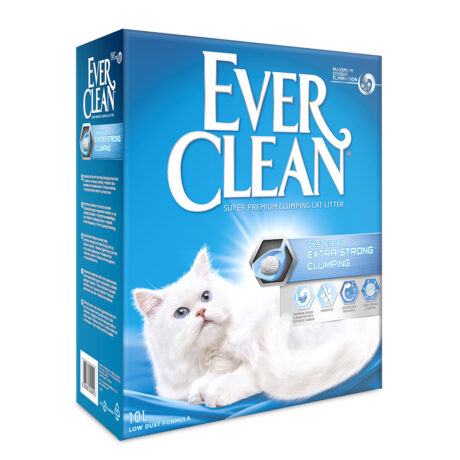 Ever Clean Extra Strong Clumping Άμμος Υγιεινής Γάτας Χωρίς Άρωμα 6lt