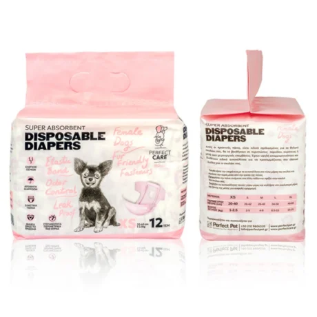 Perfect Care Πάνες-Βρακάκια Σκύλου XSmall 12τμχ 20-40cm