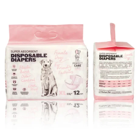 Perfect Care Πάνες-Βρακάκια Σκύλου XLarge 12τμχ 40-60cm