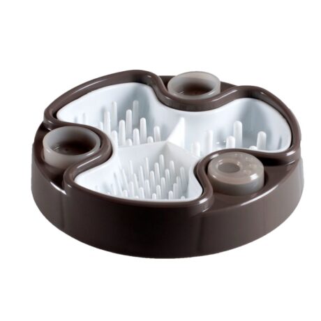 Vadigran Brain Brown Διδακτικό Μπολ Αργής Σίτησης 24cm