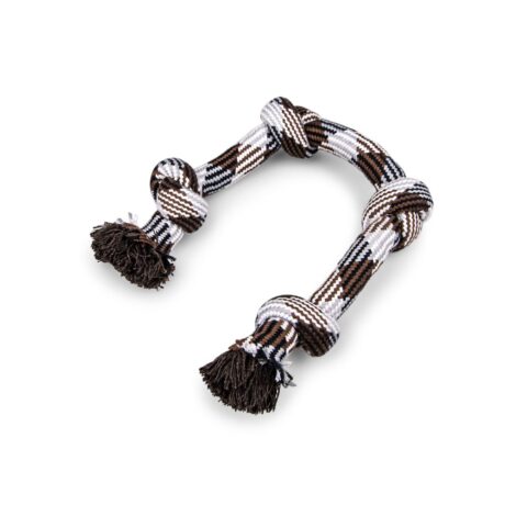 Vadigran Σχοινί Βαμβακερό 4 Κόμποι Καφέ 58cm 260gr