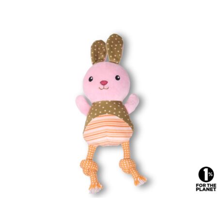 Vadigran Dog Toy Plush Baby Rabbit Cord Λούτρινο Παιχνίδι 16cm