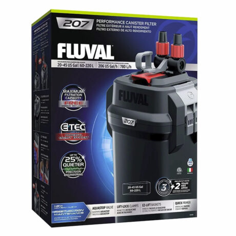 Fluval 207 Εξωτερικό Φίλτρο Ενυδρείου με Απόδοση 780lt/h