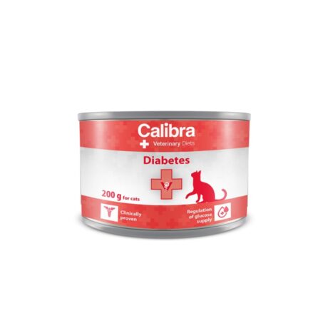 Calibra VD Cat Diabetes Κλινική Κονσέρβα Γάτας για Σακχαρώδη Διαβήτη 200gr