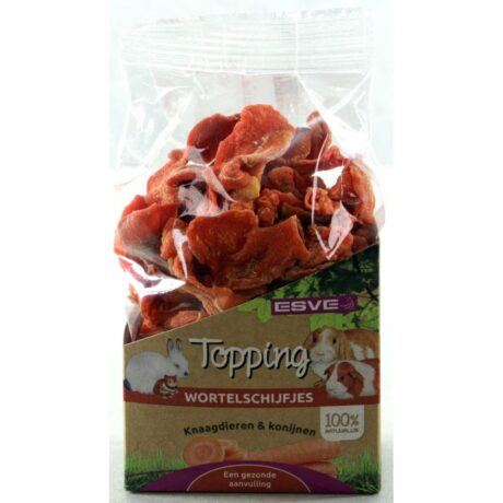 Esve Τopping Στικς Καρότου για Κουνέλια & Τρωκτικά 125gr