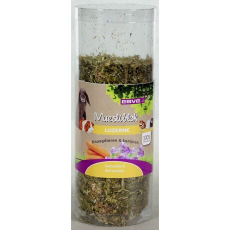 Esve Συμπιεσμένο Χόρτο Muesli blok για Τρωκτικά & Κουνέλια 1τμχ