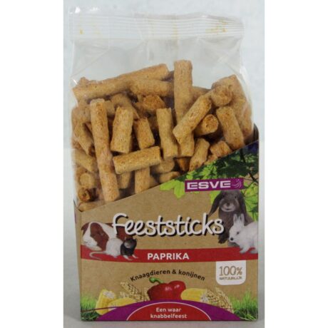 Esve Feeststicks Με Paprika για Κουνέλια & Τρωκτικά 175gr