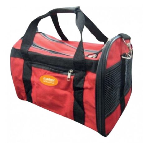 Madpet Τσάντα Μεταφοράς Κόκκινη Large