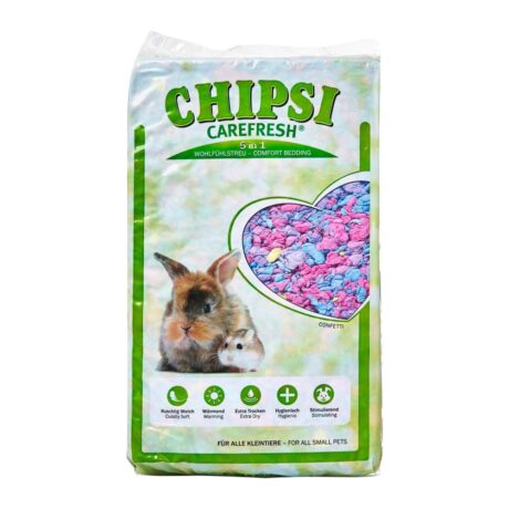 Chipsi Carefress Confeti Υπόστρωμα Κλουβιού Τρωκτικών 1.1kg 10lt