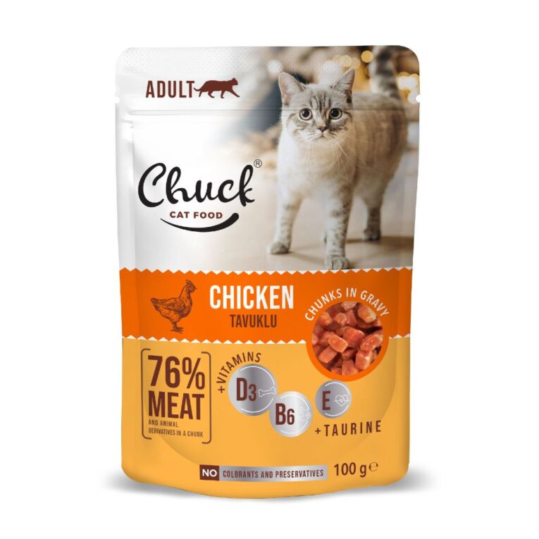 PETHELLAS_Chuck Pouch Adult Chicken 100g