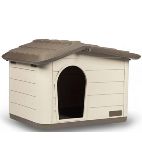 Bergamo Princess Πλαστικο Moka Σπίτι Σκύλου 60x50x41cm