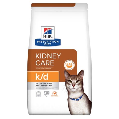 Hill's Prescription Diet k/d Kidney Care για Γάτες με Κοτόπουλο 1.5kg