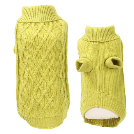 Glee Pavo Ρουχαλάκι Σκύλου Πουλόβερ Λαχανί 35cm L