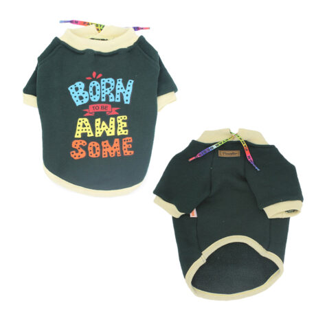 Glee Echo Ρουχαλάκι Σκύλου Φούτερ Χακί Σκούρο Medium