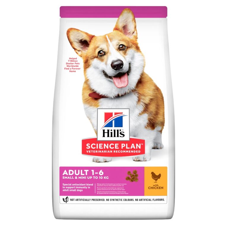 PETHELLAS_ΣΚΥΛΟΥ HILL'S SCIENCE PLAN ADULT SMALL& MINI ΚΟΤΟΠΟΥΛΟ 3KG