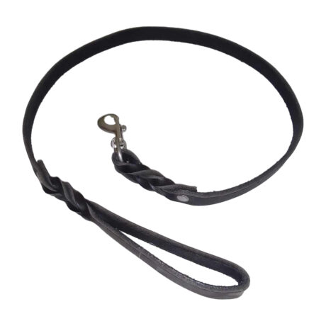 Lovepet Οδηγός Δερμάτινος Μαύρος 2X75Cm