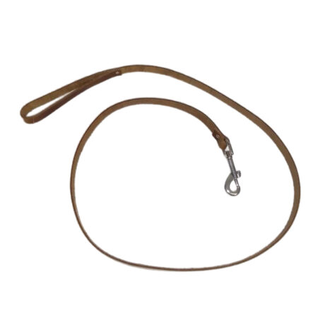 Lovepet Οδηγός Απλός Δερμάτινος Καφέ 2X120Cm