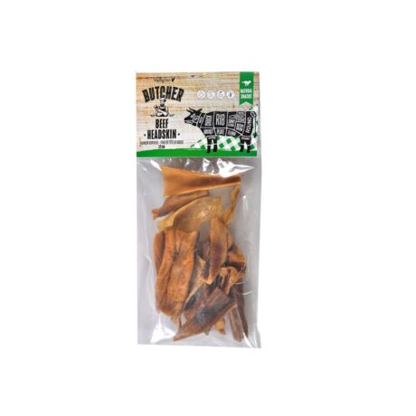 Vadigran Butcher Natural Αυτιά Βοδινού Λιχουδιά Σκύλου 12cm 300gr