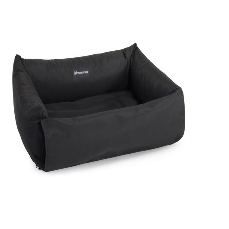 Κρεβατάκι Μαύρο Dreamway 80x60x17
