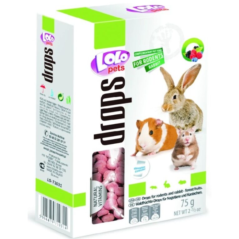 Λιχουδιές LOLO Forest Fruit Drops 75g