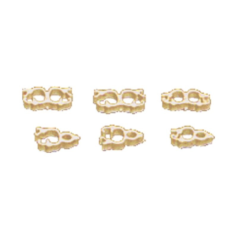 Οι πλαστικοί δακτύλιοι με κλιπ ισιώνουν το πόδι και το δάχτυλο.