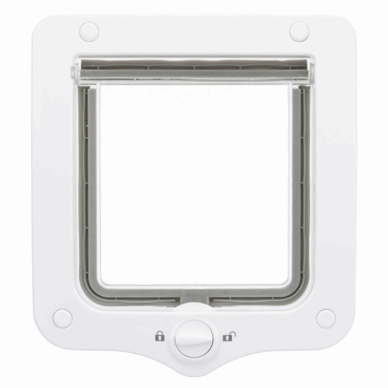 Πόρτα Γάτας Trixie 2 Κατευθύνσεων Λευκή Διαστάσεων 20x22cm 2