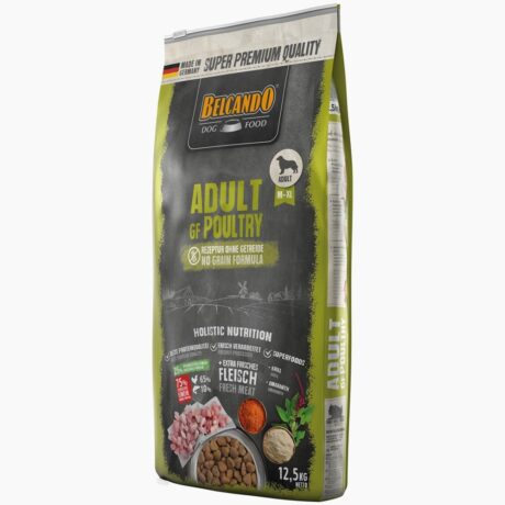 Belcando Adult GF Poultry Ξηρά Τροφή Χωρίς Σιτηρά για Ενήλικους Σκύλους Μεσαίων & Μεγαλόσωμων Φυλών με Πουλερικά 12.5kg + 2kg Δώρο