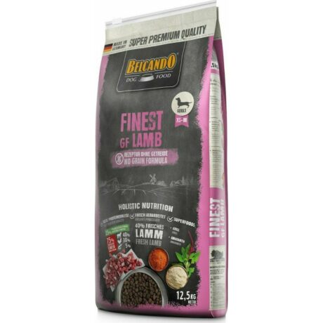 Belcando Finest GF Lamb Ξηρά Τροφή Χωρίς Σιτηρά για Ενήλικους Σκύλους Μικρόσωμων & Μεσαίων Φυλών με Αρνί 12.5kg + 2kg Δώρο