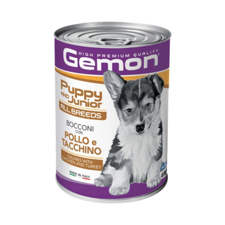 Gemon Κονσέρβα Κουταβιού με Κοτόπουλο & Γαλοπούλα 415gr