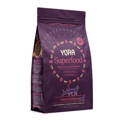 Yora Cats & Kittens Υποαλλεργική Ξηρά Τροφή Γάτας 375gr