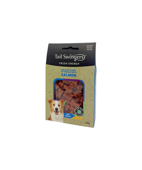 Tail Swingers Απαλά Σνακ Σολομού 125gr