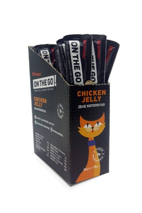 On The Go Λιχουδιά Γάτας Ζελέ Κοτόπουλου 15gr
