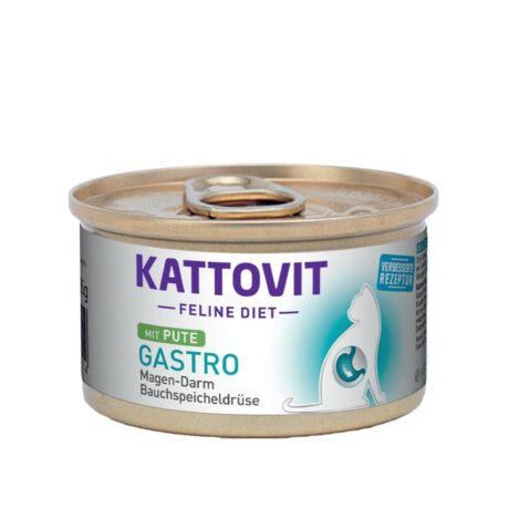 Kattovit Gastro Turkey Κλινική Κονσέρβα Γάτας με Γαλοπούλα 85gr