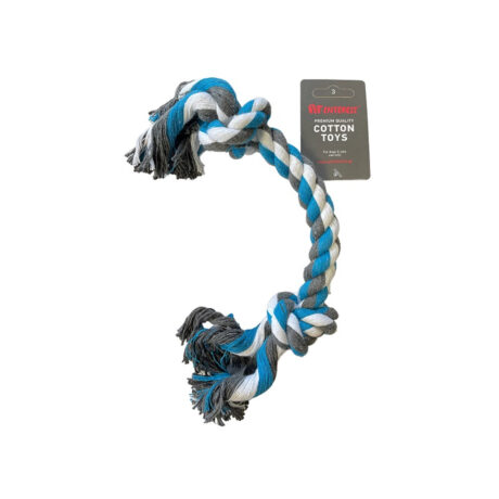 Pet Interest Παιχνίδι Σχοινί με 2 Κόμπους 25mm x 33cm 110gr