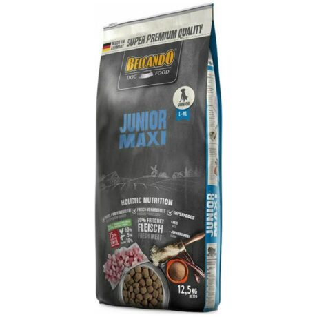 Belcando Junior Maxi Ξηρά Τροφή για Κουτάβια Μεγαλόσωμων Φυλών με Κοτόπουλο και Ψάρια 12.5kg + 2kg Δώρο