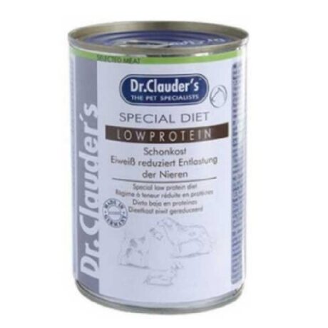 Dr.Clauder's Low Protein Κονσέρβα Σκύλου Χαμηλή σε Πρωτεΐνη 400gr