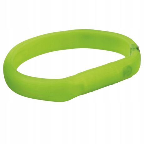 Trixie Λαμπερό Κολάρο USB Large/XLarge Πράσινο 70cm/18mm