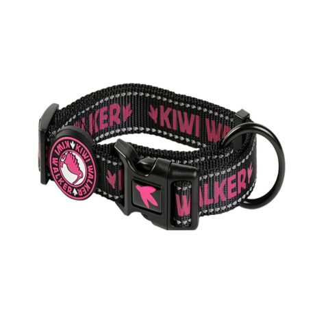Kiwi Περιλαίμιο Σκύλου Ροζ Medium 42-55cm/25μμ