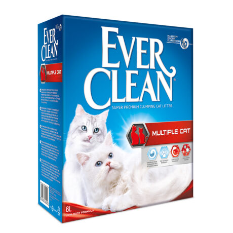 Ever Clean Multiple Clumping Άμμος Υγιεινής Γάτας 6lt