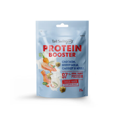 Tail Swingers Freeze Dried Protein Boosters Λιχουδιές με Κοτόπουλο & Γάλα Προβάτου 25gr