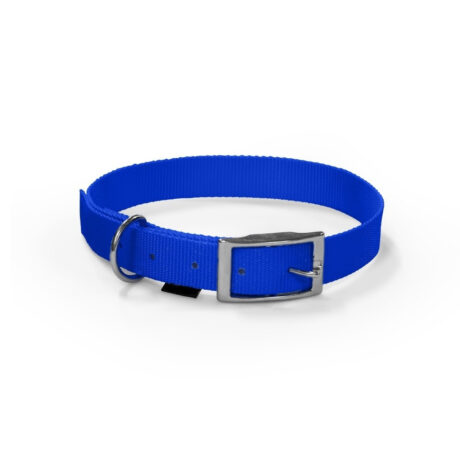 Pet Interest Single Layer Metal Περιλαίμιο Μπλε Medium 2x50cm