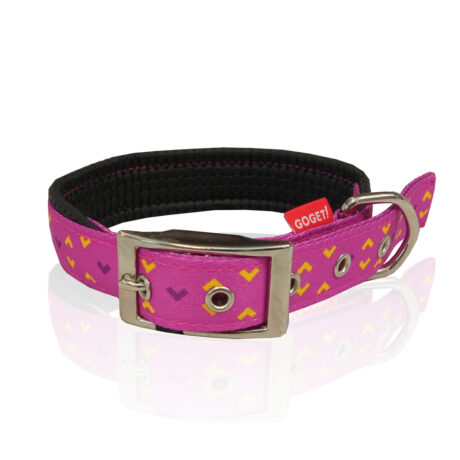 Pet Interest Motivo Κολάρο Σκύλου Rosa Ροζ Medium 2x50cm