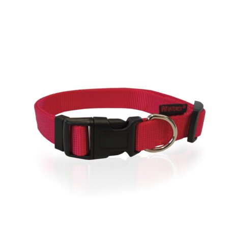 Pet Interest Plain Red Περιλαίμιο Απλό Κόκκινο Large 2.5x47-70cm