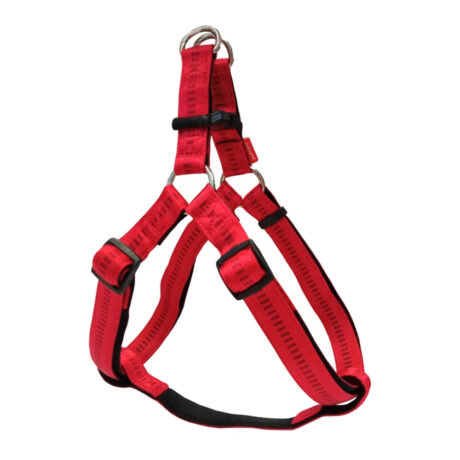 Pet Interest Σαμαράκι Stripes Κόκκινο Large 2.5x66-81cm