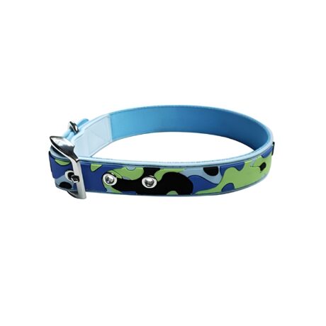 Pet Interest Περιλαίμιο Camo Line Μπλε XSmall 1.5mm x 25-30cm