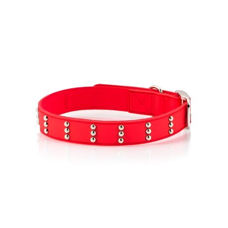 Pet Interest Περιλαίμιο Stud Line Κόκκινο Small 2mm x 27-35cm