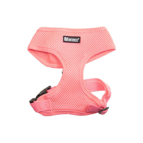 Pet Interest Σαμαράκι Σκύλου Mesh Harness Medium Ροζ 38-51cm/17,5cm