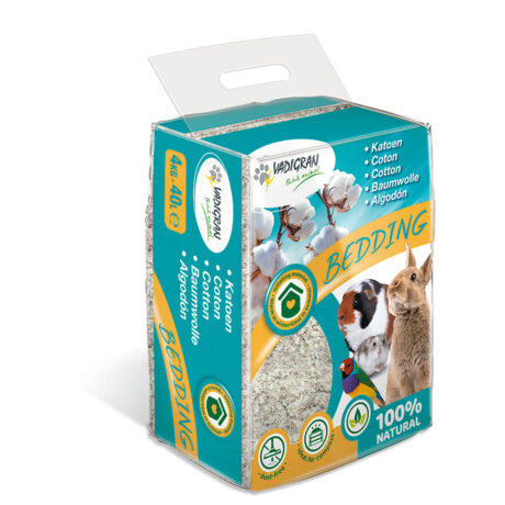 Vadigran Bedding Cotton Υπόστρωμα από Φυσικό Βαμβάκι για Μικρά Τρωκτικά 40lt/4kg