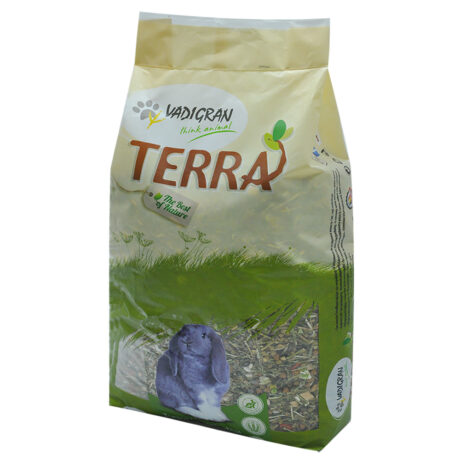 Vadigran Terra Junior & Dwarf Rabbit Πλήρης Τροφή για Νεαρά & Νάνους Κουνέλια 7kg